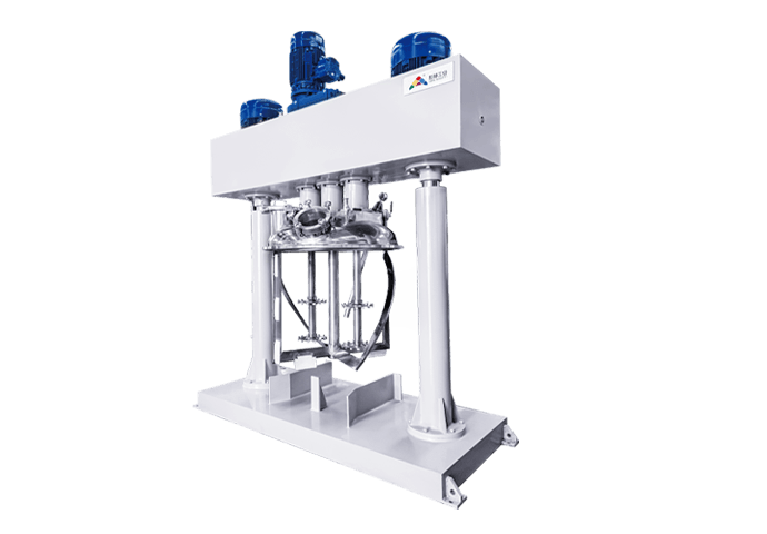 Triple shaft Multi-functional Dispersing Mixer