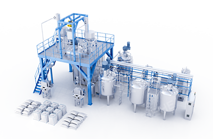 Automatic High speed Slurry Production System